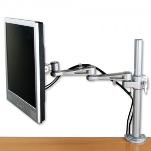 LCD monitorivarsi Silver